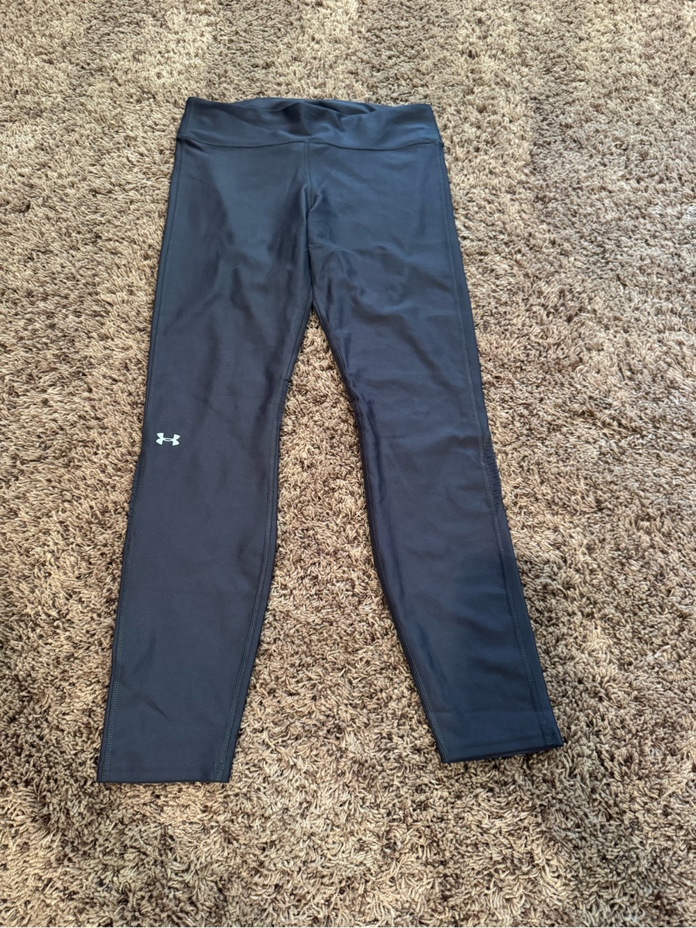 Under Armour Black Women's Performance Leggings with Logo